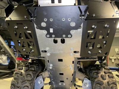 Пороги усиленные для Can-Am (BRP) Outlander G2/G2 Max 500/650/800/1000/1000X-MR, 2012-13