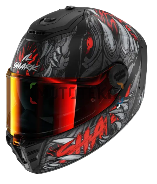 Шлем мото интеграл Shark (Шарк) SPARTAN RS SHAYTAN MAT Black/Anthracite/Anthracite L