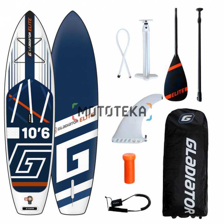 Надувная доска для sup - бординга Gladiator (Гладиатор) ELITE 10.6 (2021)
