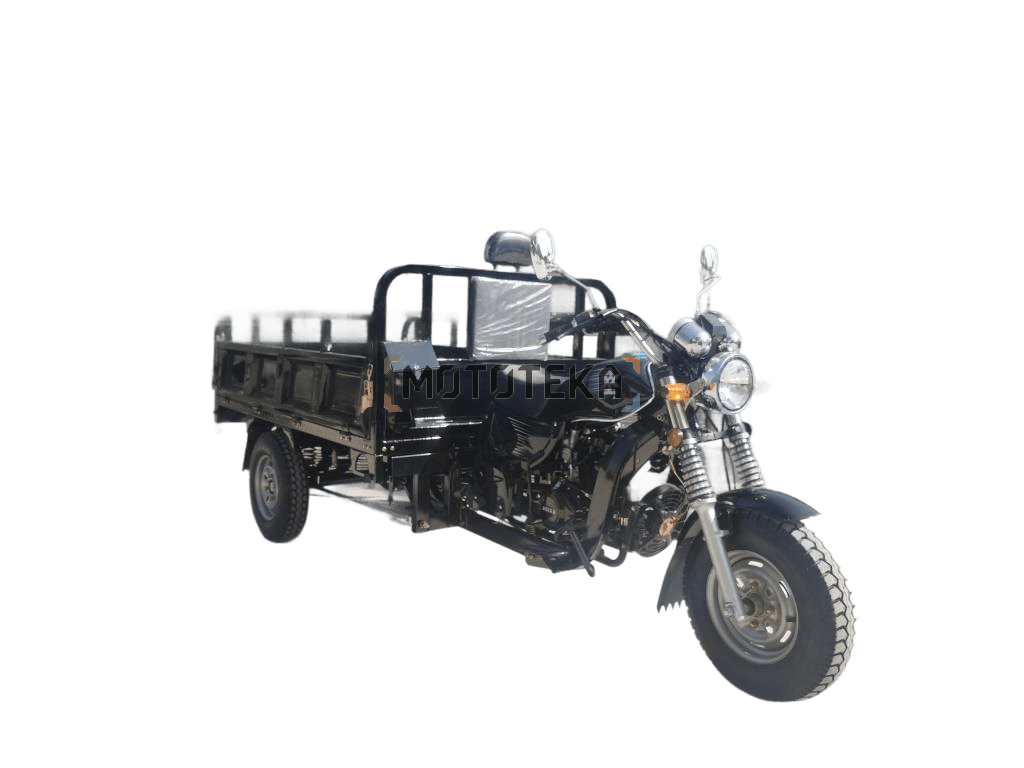 Трицикл грузовой Мотомир AGIAX 1 250 куб. см, ВОЗД.ОХЛ, кузов 2м чёрный с ПТС