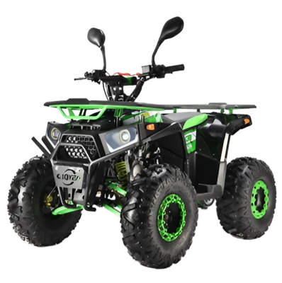 Квадроцикл детский ATV BULLY 125 LD чёрный/зелёный (машинокомплект)