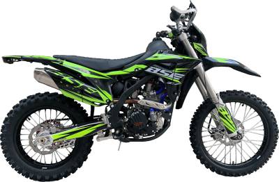 Мотоцикл кроссовый / эндуро BSE (БСЕ) Z7 Green Blast (020)