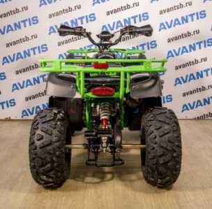 Квадроцикл Avantis (Авантис) Hunter 200 Lux (баланс. вал) (машинокомплект) чёрный/зелёный