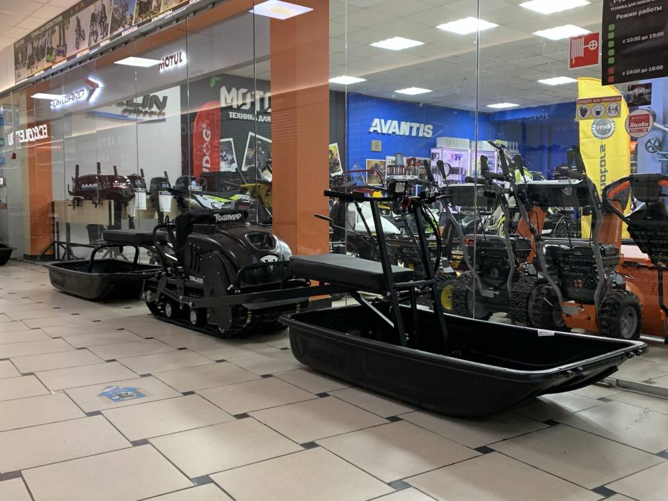 Мотобуксировщик Тофалар 500 с модулем Тягач - Толкач стандарт. 20 л.с.. катковая Мотобуксировщик Тофалар 500 с модулем Тягач - Толкач стандарт. 20 л.с.. катковая