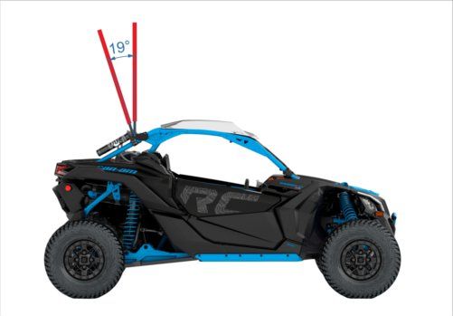 Держатель флагштока для CAN-AM Maverick X3 2017- | Мототека