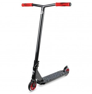 Самокат трюковый VOKUL (Вокул) BZIT K1 PRO SCOOTER (черный/красный)