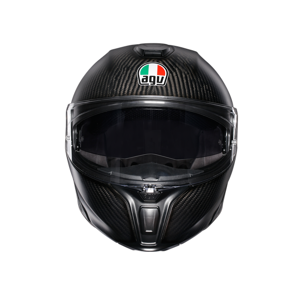 Шлем мото модуляр AGV (АГВ) SPORTMODULAR MONO Matt Carbon S