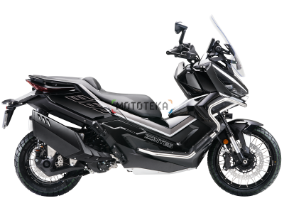 Скутер ZONTES (Зонтес) ZT368 - G (ZT1P79MP EFI) 17/14 (2025 г.) чёрный с ПТС