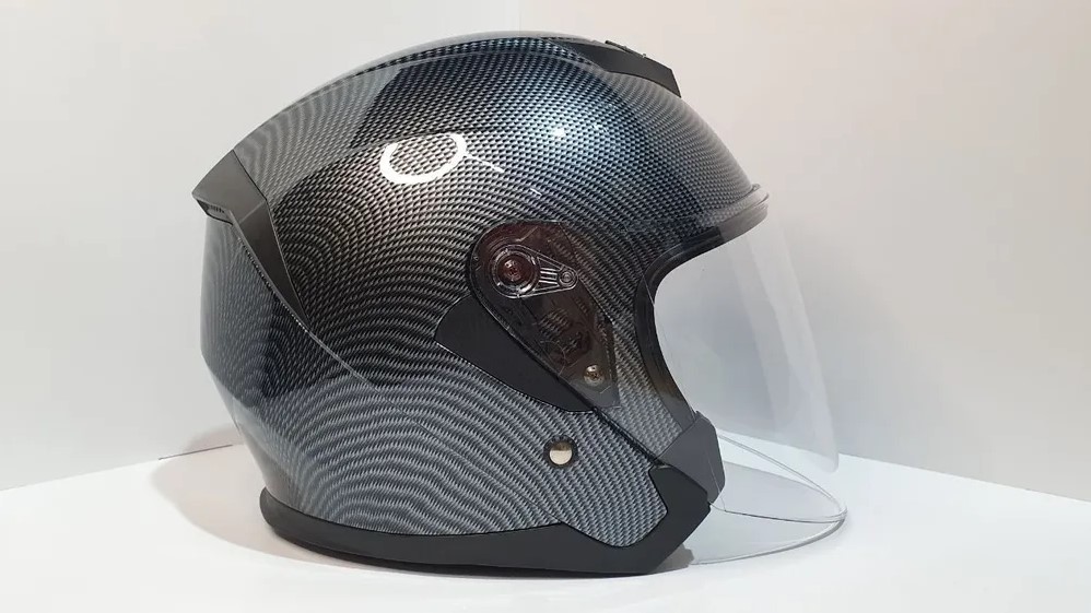 Шлем мото открытый AiM (Аим) JK526 Carbon XXXL