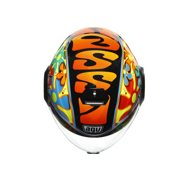 Шлем мото открытый AGV (АГВ) ORBYT TOP Valencia 2003 XS