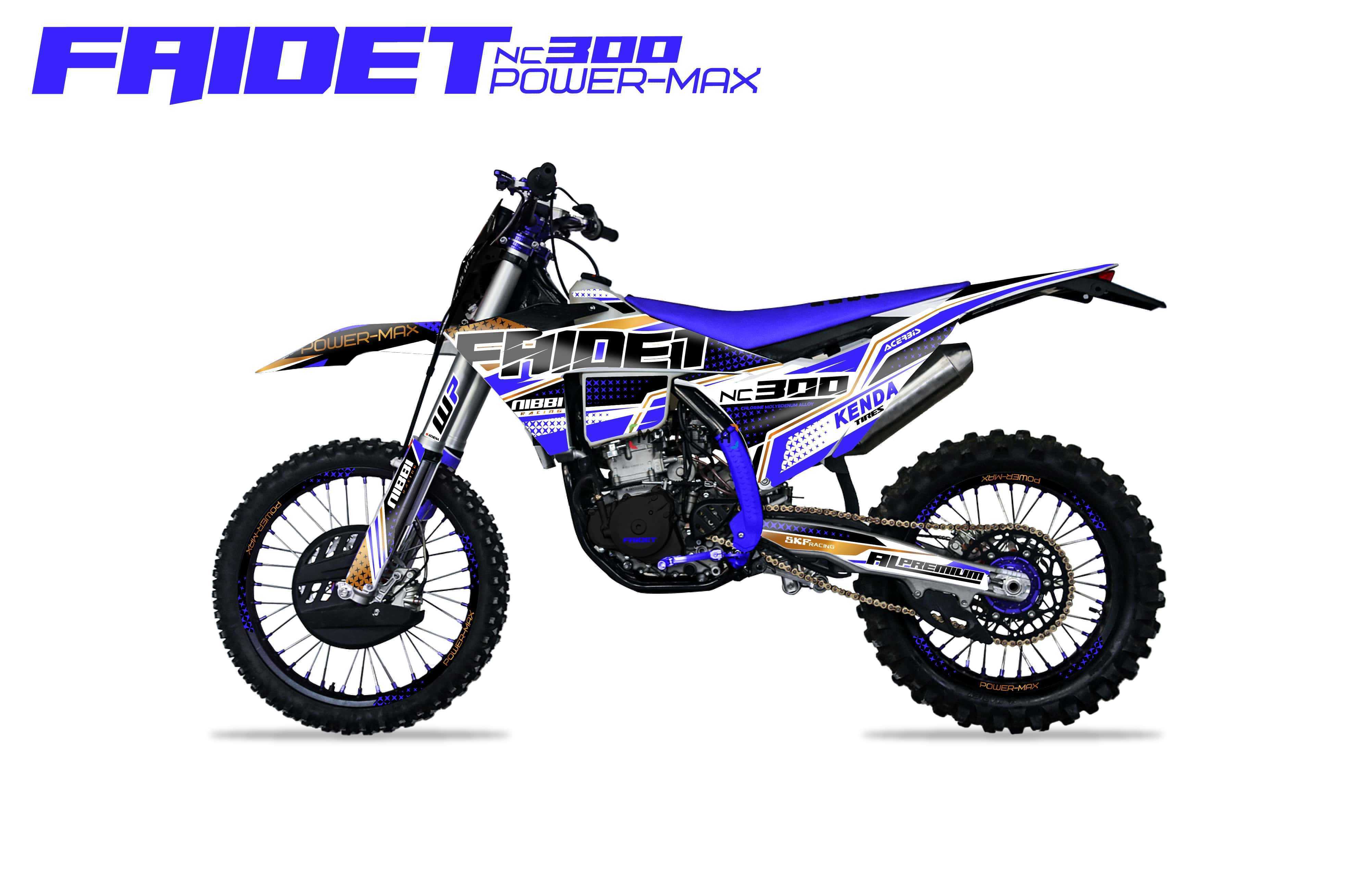 Мотоцикл кроссовый / эндуро FAIDET (Файдет) NC300S EFI ULTRA WP Красный