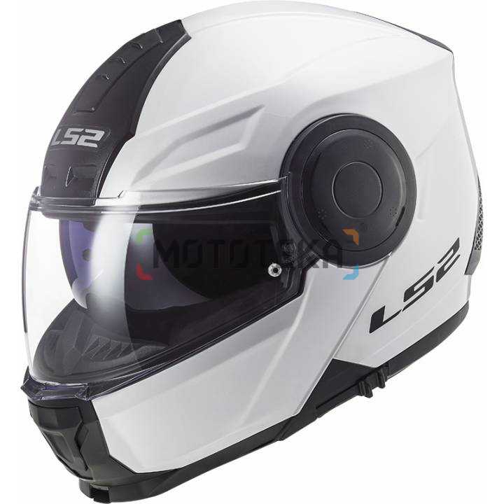 Шлем мото LS2 (ЛС2) FF902 SCOPE Solid белый 2XL