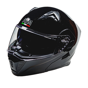 Шлем мото модуляр AiM (Аим) JK906 Black Glossy M