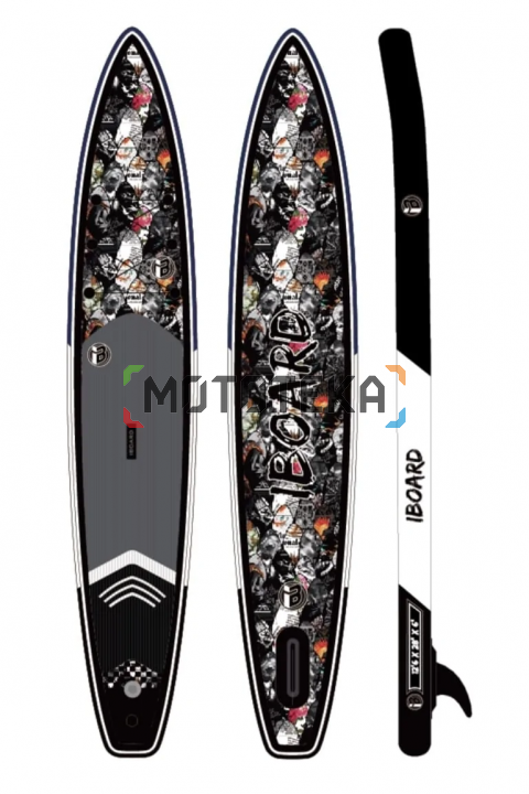 Надувная доска для sup - бординга Iboard (Айборд) PRO 12'6 BLACK