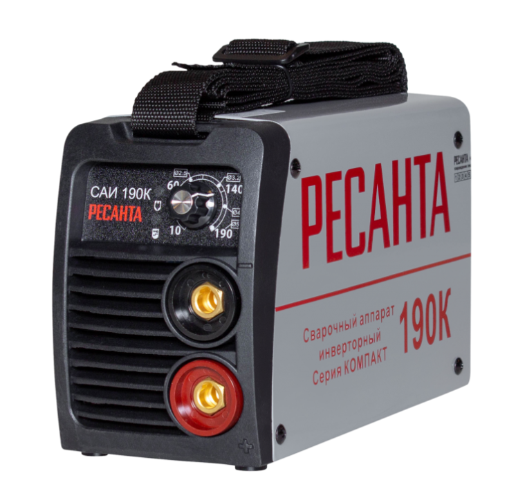 Сварочный аппарат инверторный Ресанта САИ190К (компакт)