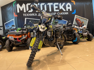 Мотоцикл кроссовый / эндуро Regulmoto (Регулмото) LEGEND 300 чёрный/жёлтый с ПТС