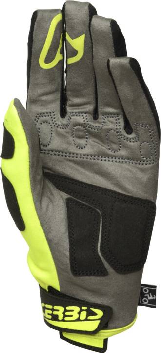 Мотоперчатки Acerbis (Асербис) MX-WP HOMOLOGATED Black/Yellow XXL