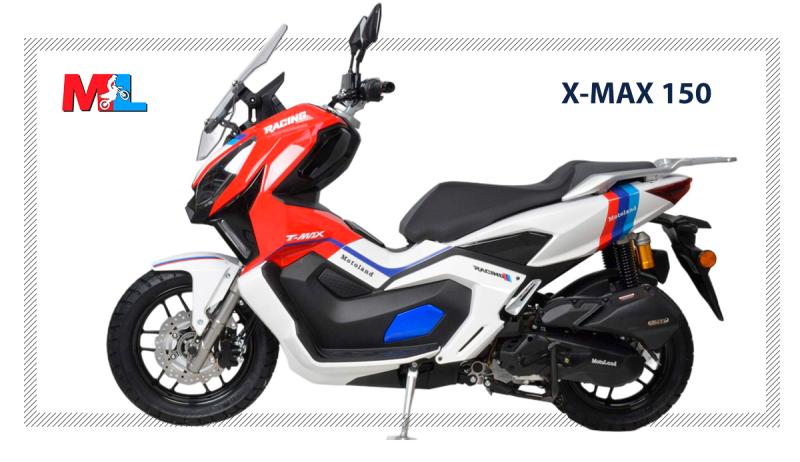 Сезон 2025! Скутер MotoLand (Мотолэнд) Х - MAX 150 с ПТС