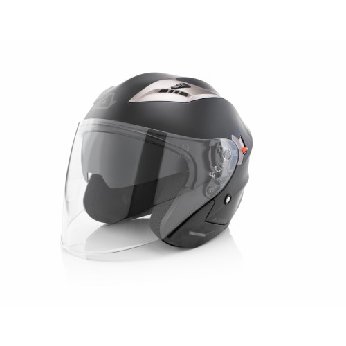 Шлем мото открытый GSB FIRSTWAY HELMET BLACK