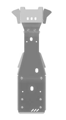 Защита днища для HONDA Foreman (Rubicon) TRX, 2005-2011 AL 4 мм