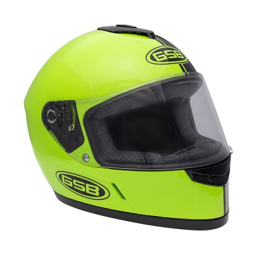 Шлем интеграл GSB G - 349 BLACK&GREEN