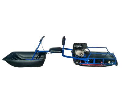 Мотобуксировщик с санным модулем Снежный регион Альбатрос XL 8 Lifan 8 л.с., с фарой, тележки