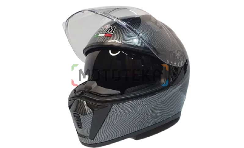 Шлем мото интеграл AiM (Аим) JK320 Carbon L