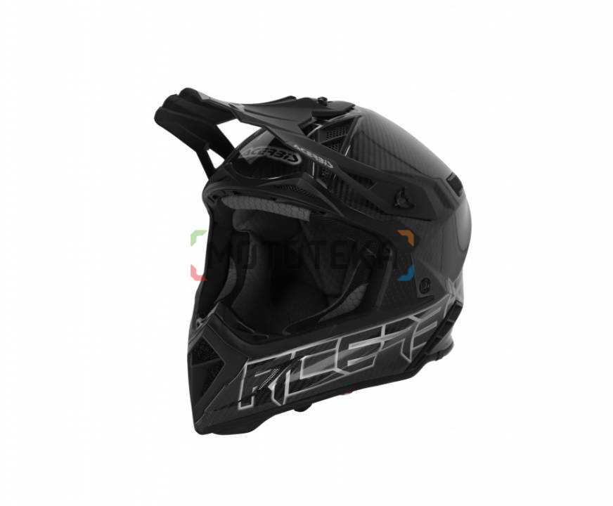 Шлем мото кроссовый Acerbis (Асербис) STEEL CARBON 22-06 Black/Grey S