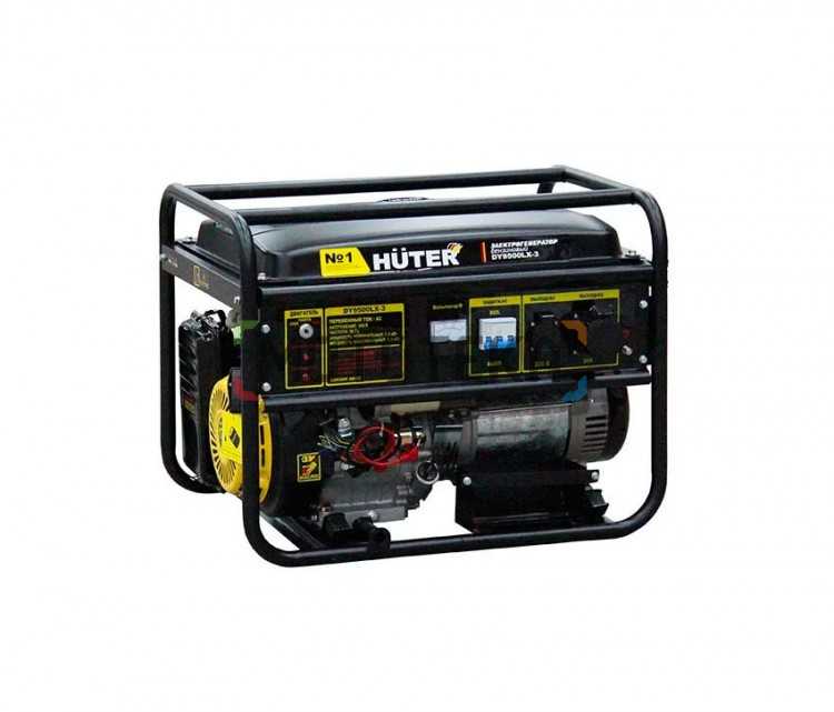 Электрогенератор бензиновый Huter (Хутер) DY9500LX - 3