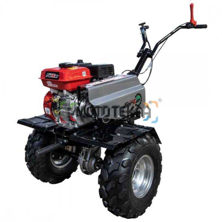 Мотоблок бензиновый FORZA (Форза) ECO МБН FZ - 02 - 6.5 6,5 л.с (Широкие колеса, с дифференциалом) (ПО)