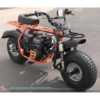 Мотоцикл внедорожный СКАУТ САФАРИ ПЛЮС 3L-8Е+ BIGFOOT (Фара, эл. стартер, перед и зад подвес., KP230-8+ л.с., седло Альфа)