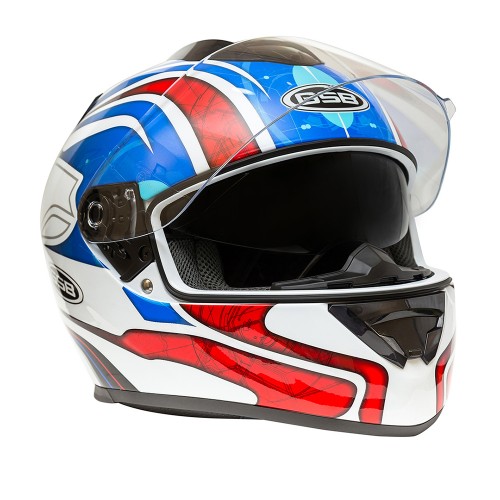 Шлем интеграл GSB G - 350 BLUE RED
