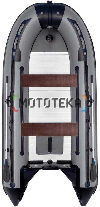 Лодка ПВХ SMarine (Смарин) SDP MAX - 330 (тёмно - серый/чёрный)