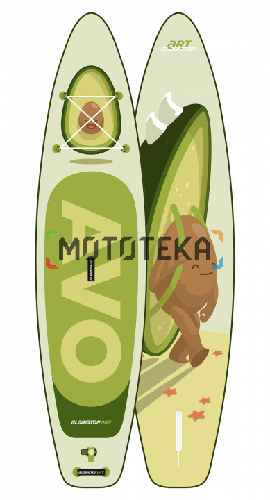 Надувная доска для sup - бординга Gladiator (Гладиатор) AVO 12.6