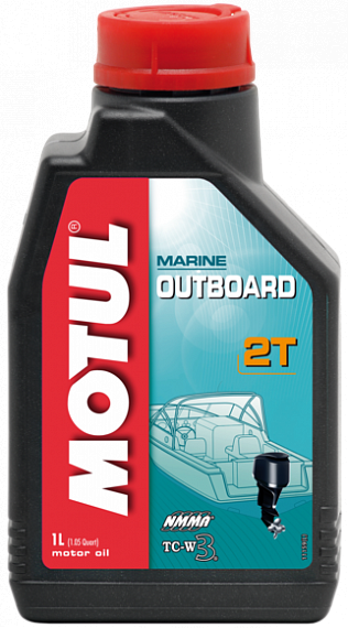 Масло моторное MOTUL (Мотюль) Marine Outboard 2t (1л)