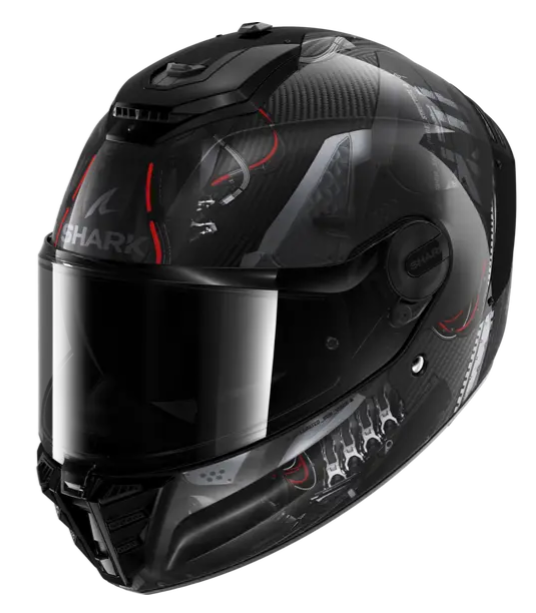 Шлем мото интеграл Shark (Шарк) SPARTAN RS CARBON XBOT Black/Anthracite/Silver XXL