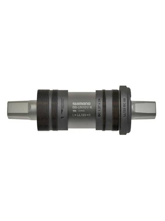 Каретка-картридж Shimano (Шимано) UN101 под квадрат размер 68/122.5(LL123) без болтов ABBUN101B23X