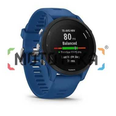 Спортивные часы Garmin (Гармин) Forerunner 255, GPS, синий (010-02641-11)
