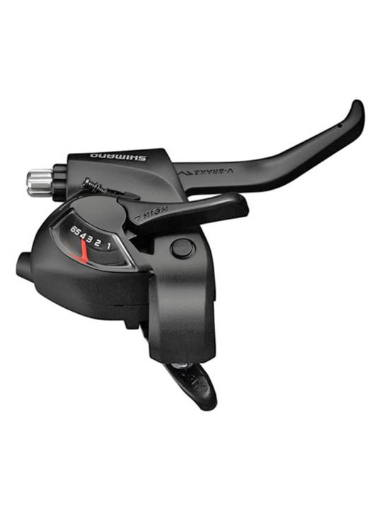 Шифтер Shimano (Шимано) Tourney EF41 правый 6ск трос 2050мм черный ASTEF41R6AL