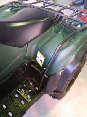 Подножки для пассажира Yamaha Grizzly 700 2016-