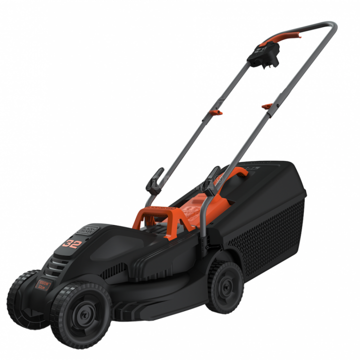 Газонокосилка электрическая несамоходная BLACK+DECKER (Блек + Декер) BEMW351, 32см, 1000 Вт, 35 л