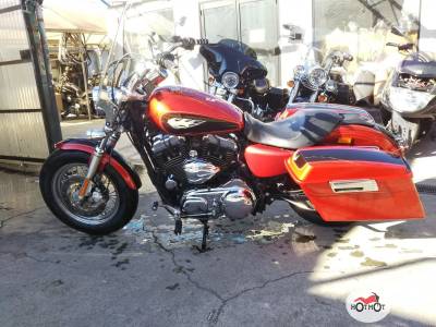 Мотоцикл HARLEY - DAVIDSON Sportster 1200 2013, ОРАНЖЕВЫЙ пробег 26722 с ПТС