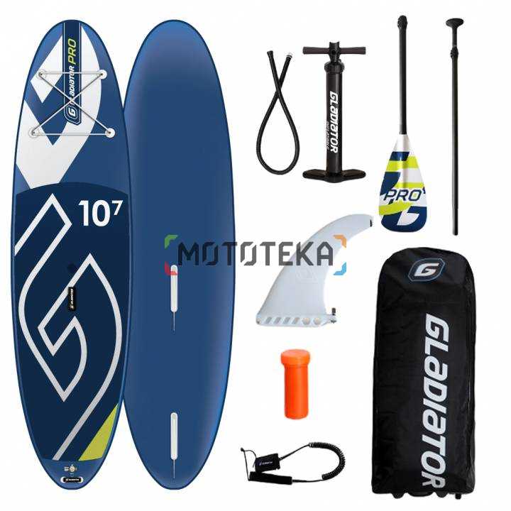 Надувная доска для sup - бординга Gladiator (Гладиатор) PRO 10.7