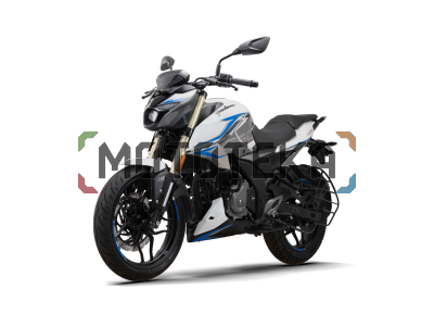 Мотоцикл дорожный BAJAJ (Баджадж) Pulsar N250 белый с ПТС