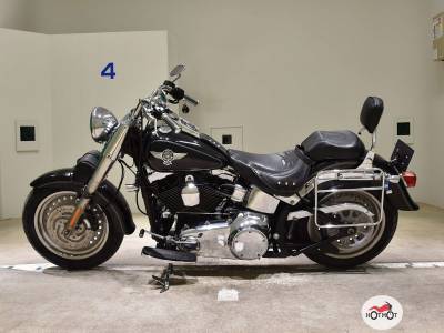 Мотоцикл HARLEY - DAVIDSON Fat Boy 2010, Черный пробег 58678