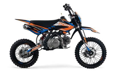 Питбайк TMBK PITSTER SP2 125 Orange Blue