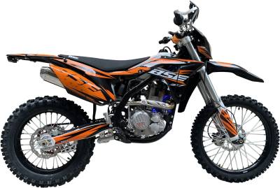 Мотоцикл кроссовый / эндуро BSE (БСЕ) Z7 300e 21/18 Orange Blast 2