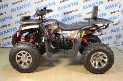 Квадроцикл Avantis (Авантис) Hunter 200 New Premium (баланс. вал) 2023 черный (машинокомплект)
