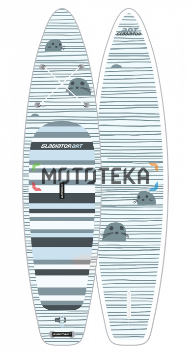 Надувная доска для sup - бординга Gladiator (Гладиатор) SEAL 11.2 (2021)