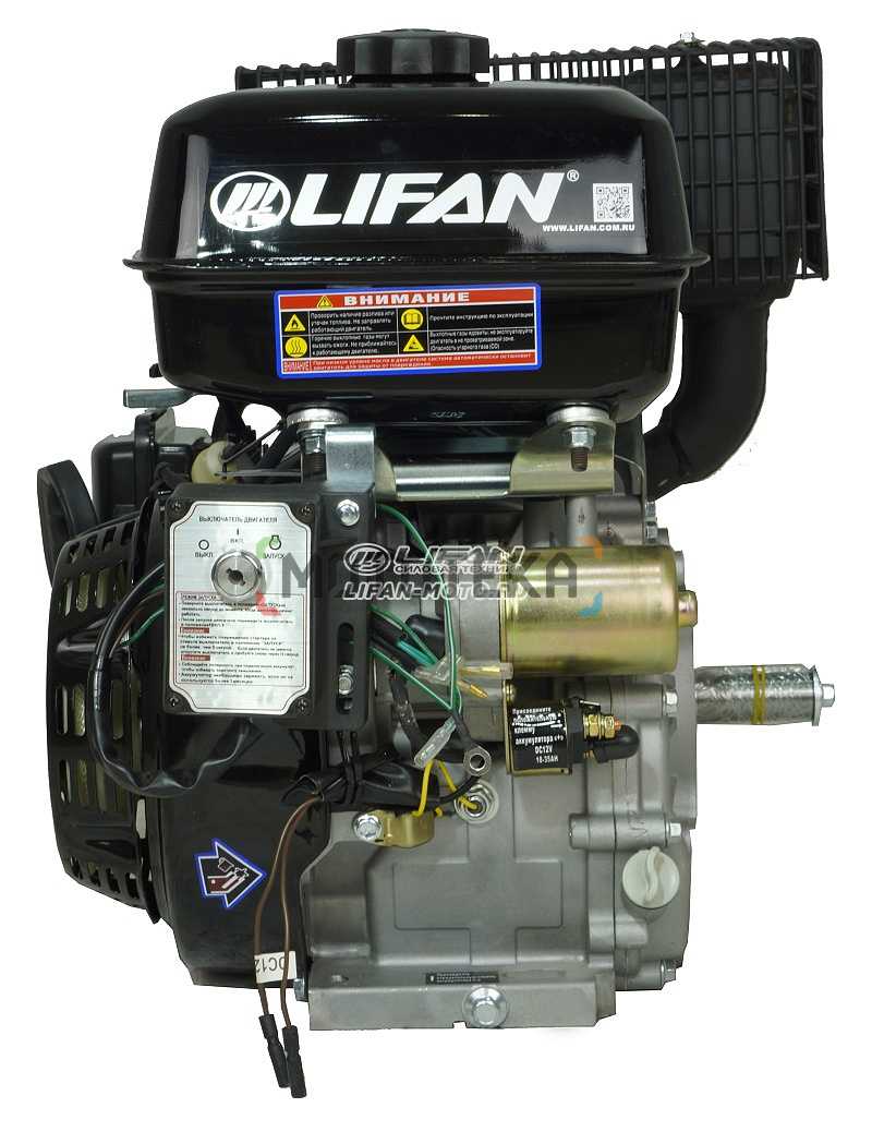 Двигатель LIFAN (Лифан) 192FD D25 катушка 18 Ампер